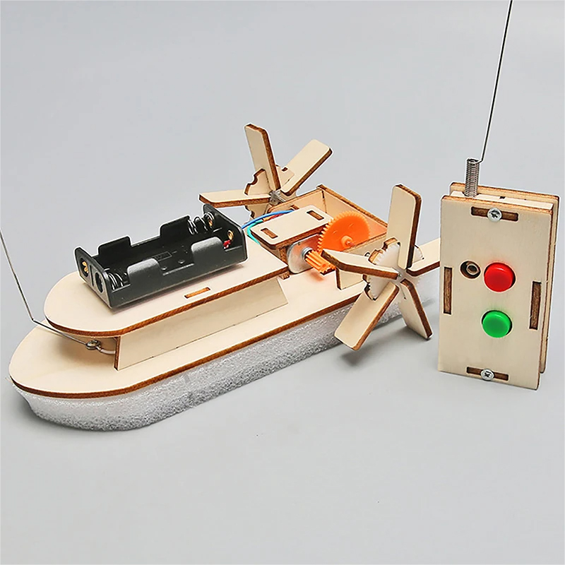 Science Max - Modelo de barco DIY, juguetes científicos