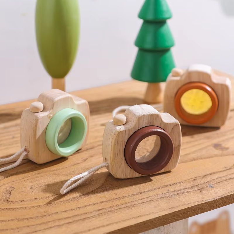 Science Toy - Lupa de Madera con Forma de
