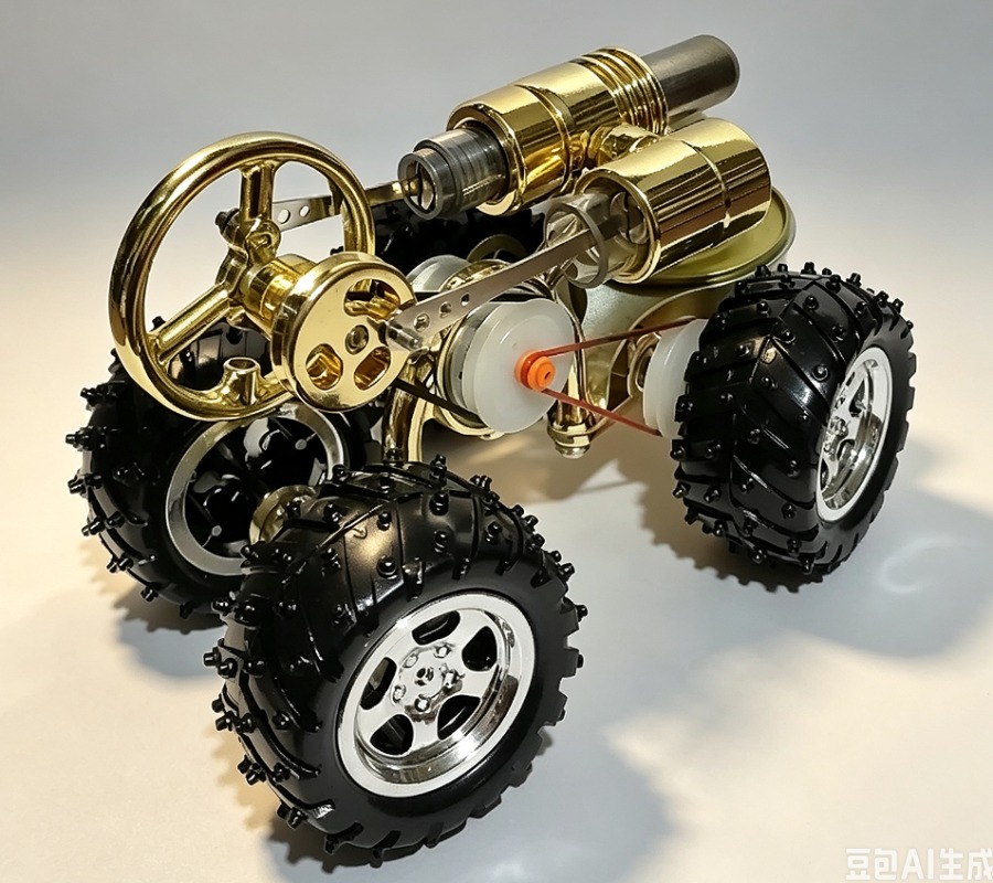 Science Toy - Mini Modelo de Motor de Combustión