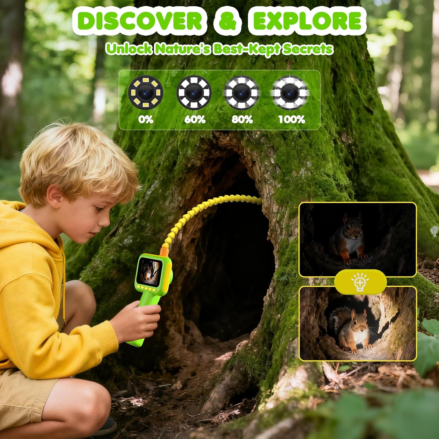 Science Toy - Endoscopio para Niños, Cámara de Inspección