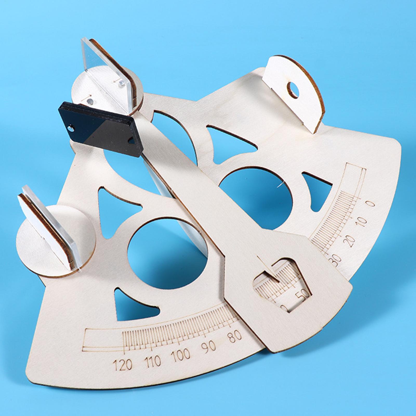 Science Max - Modelo de Sextante de Madera para