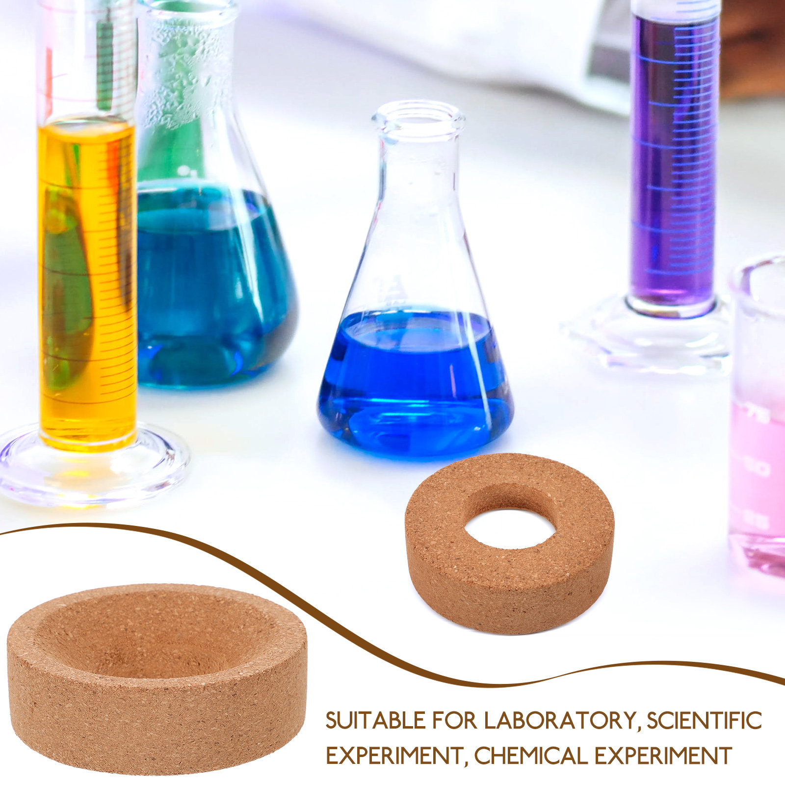 Soporte de Corcho para Frascos - Science Experiment reseña y precio