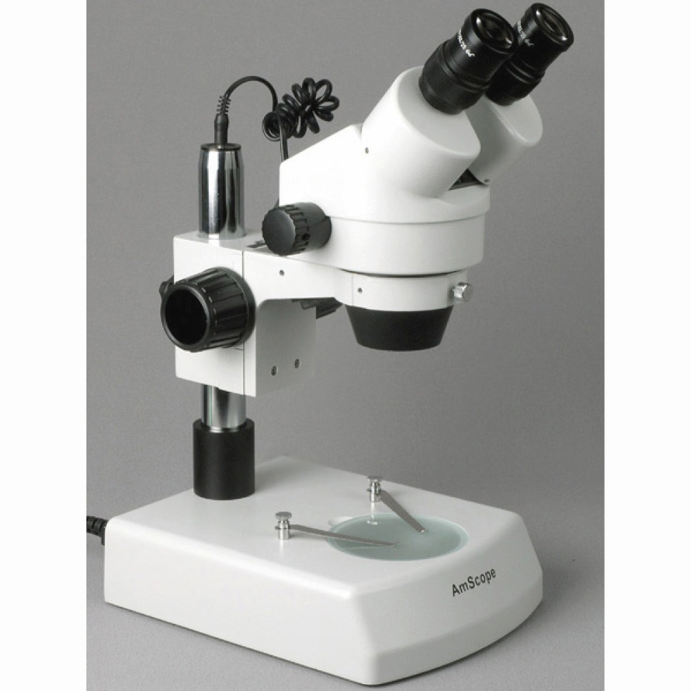 Microscopio Binocular Estéreo  - Amscope Microscope Stereo 7X-45X reseña y precio