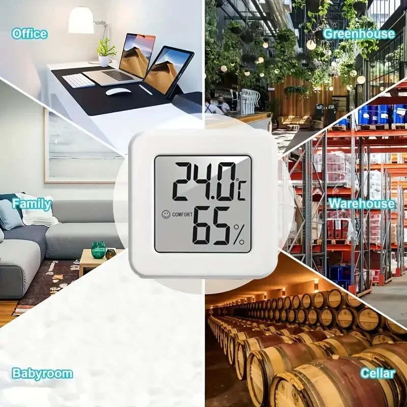 Higrómetro Digital, Termómetro - Weather Station Indoor reseña y precio