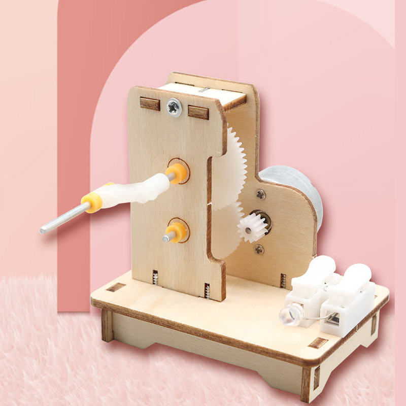 Mini generador de mano DIY, Ki - Science Max reseña y precio