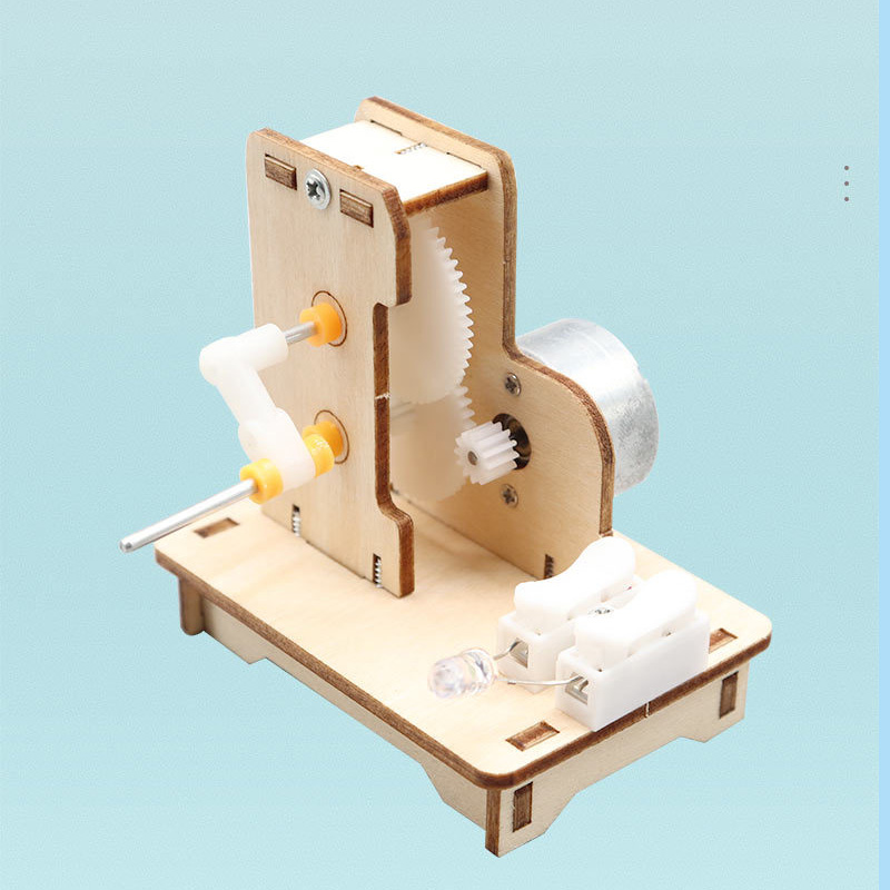 Mini generador de mano DIY, Ki - Science Max reseña y precio