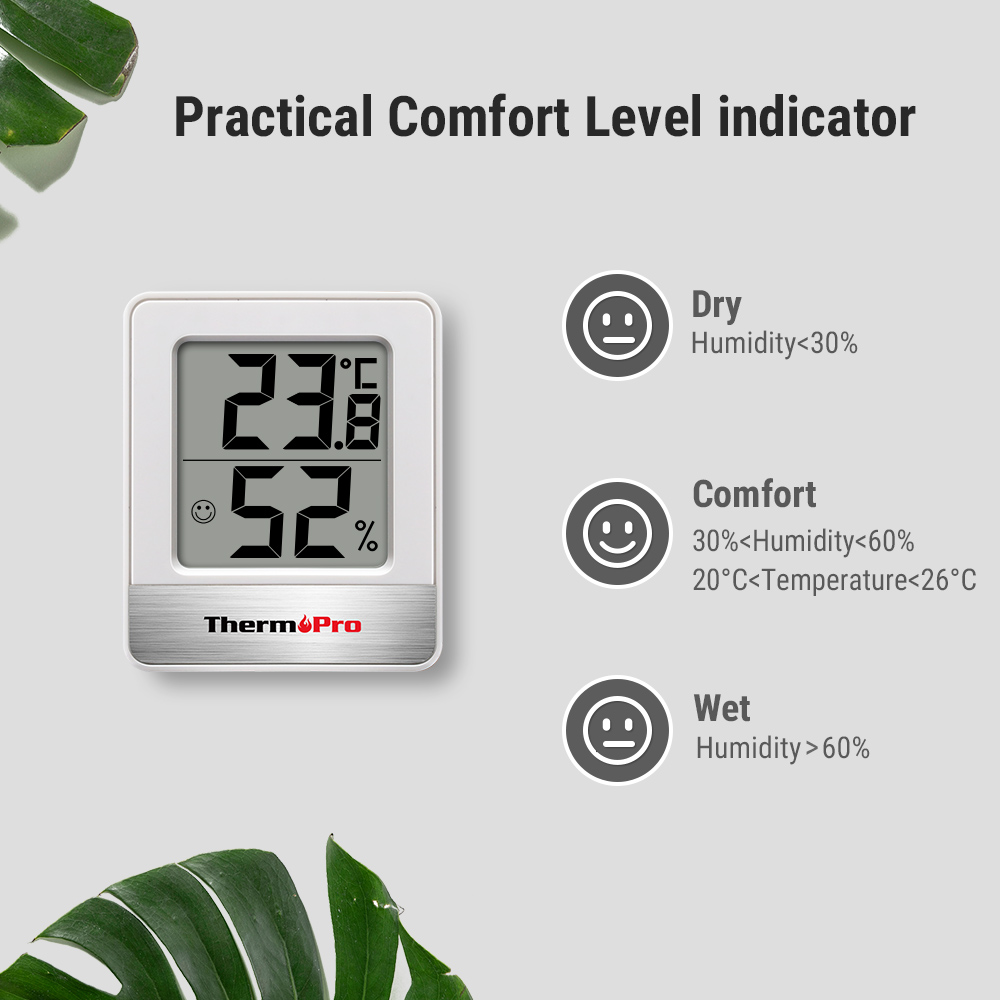 ThermoPro TP49 Mini estación m - Weather Station Indoor reseña y precio