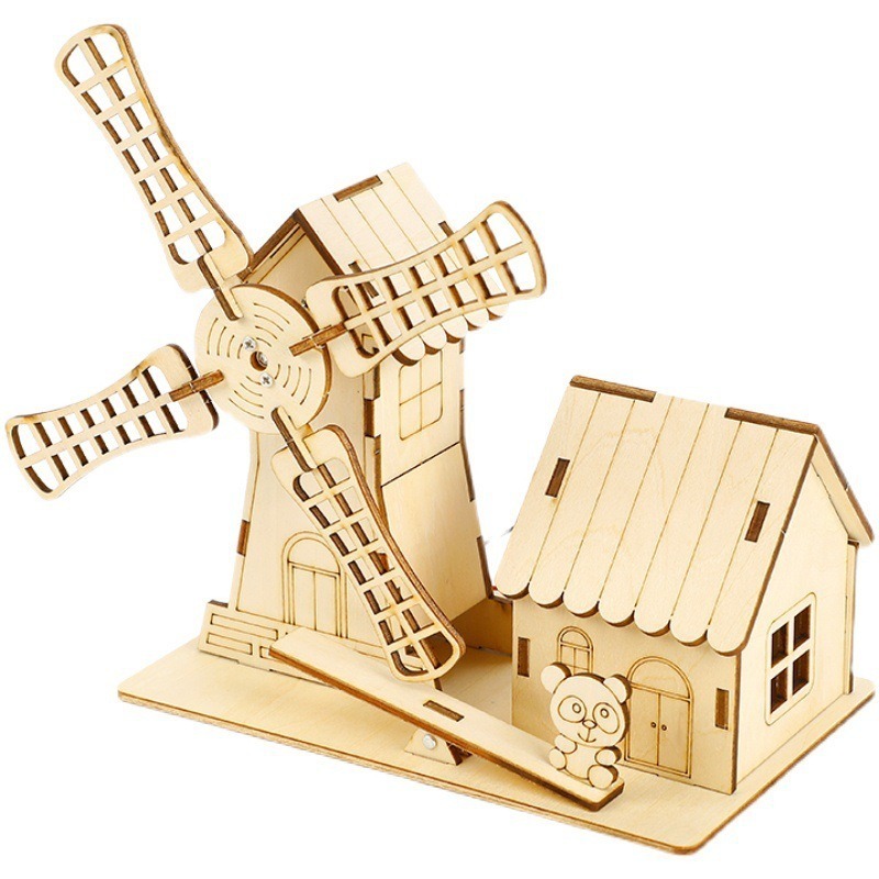 Casas con forma de molino de v - Science Max reseña y precio