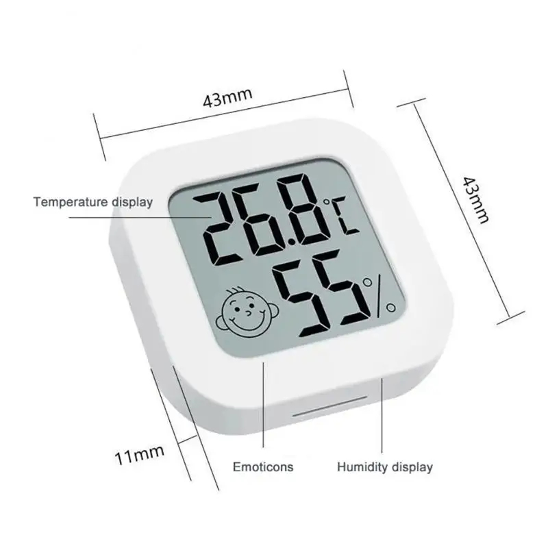 Termómetro digital LCD, higróm - Weather Station Indoor reseña y precio