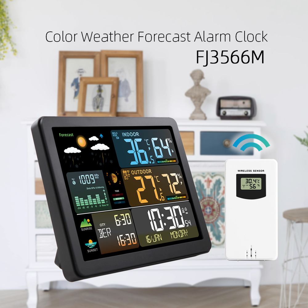 Reloj Meteorológico Multifunci - Weather Station Indoor reseña y precio