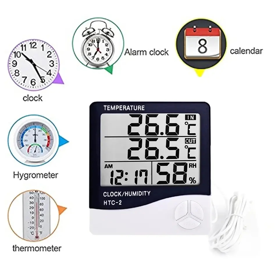 Termómetro e Higrómetro Digita - Weather Station Indoor reseña y precio